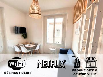 MontSéjour - Appartement Arboré Climatisé au calme