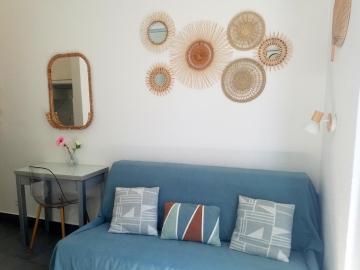 Studio Cosy, calme, à 50m de la mer et au pied du tramway