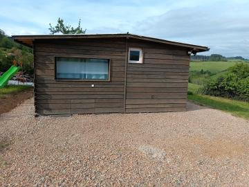 Mobil-home avec jacuzzi