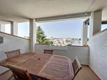 Flamicell - Piso magnifica vista al canal y piscin