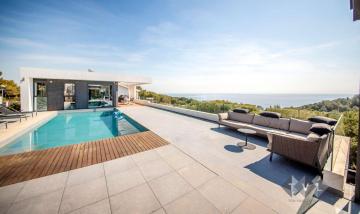 TH111 Villa Sunset con piscina, vistas panoramicas y Pool House