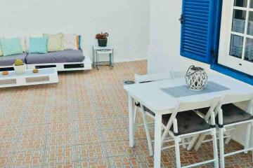 Blue relax house