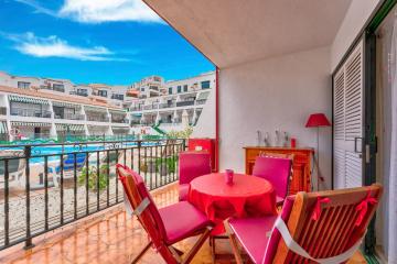 Los Cristianos apartamento con Terraza Piscina WIFI