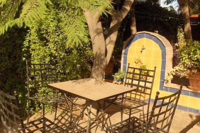 Studio with enclosed garden and wifi at Lorca