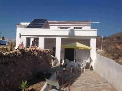 Traditional Spanish cave house in Alguena