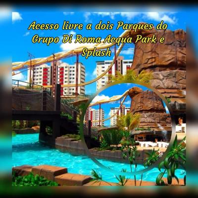 APARTAMENTO SPAZZIO DI ROMA com acesso ao ACQUA PARK SPLASH