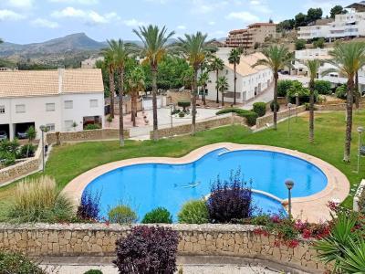 Bungalow house with communal pool