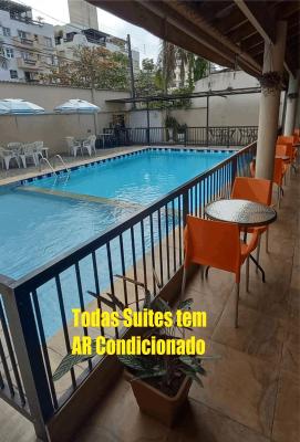 Pousada Parque Suites Estacionamento e Piscina