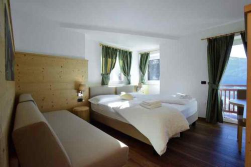 Agritur Darialにあるベッド