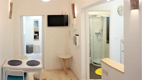 Koupelna v ubytování Apartment Bezic