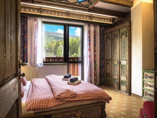 Grand Hotel**** Bachledka Strachanにあるベッド