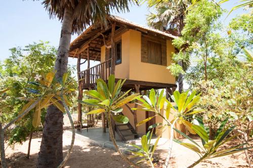 Zahrada ubytování Hilltop Cabanas