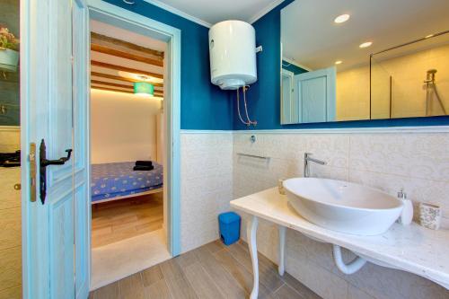 Apartments Villa Mikeにあるベッド