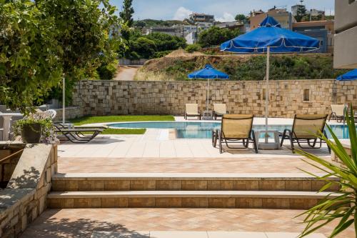Πισίνα στο ή κοντά στο IRINI STALOS Apartments