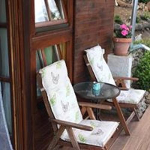 Un lugar para sentarse en Kiserdei Apartman
