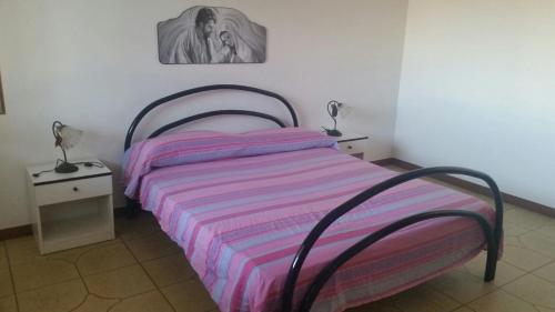 Кровать или кровати в номере Villa Pepe
