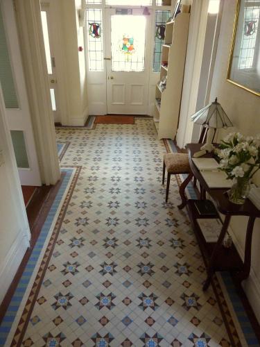Χώρος καθιστικού στο Derrin Guest House