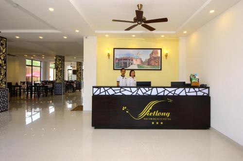 Lobby/Rezeption in der Unterkunft Viet Long Hoi An Beach Hotel