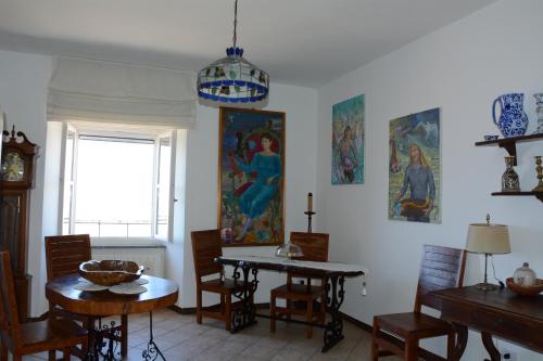 Posezení v ubytování Maison Huguette