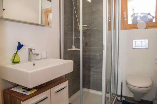 Koupelna v ubytování Ferienwohnung Fionas 267