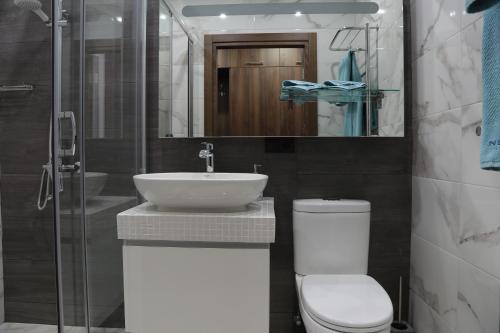 Un baño de Hotel Fridman