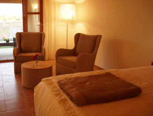 Χώρος καθιστικού στο Aumallia Hotel & Spa