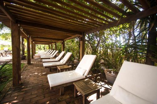 Bupitanga Hotelにある庭