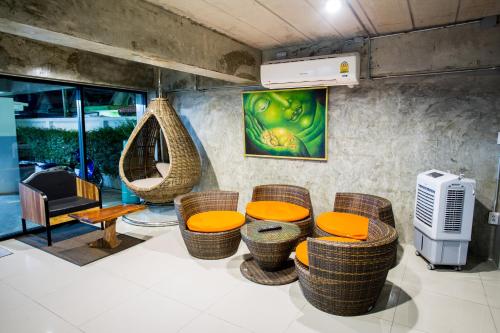 Posezení v ubytování Triple B Boutique Residence