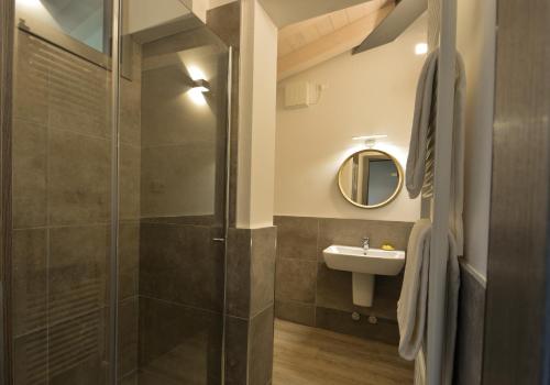 Kúpeľňa v ubytovaní Cascina Varini