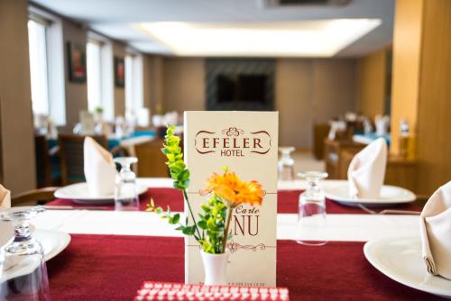 Televisyen dan/atau pusat hiburan di Efeler Hotel