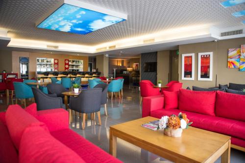 Posezení v ubytování Efeler Hotel