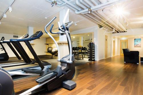 Fitnesscenter och/eller fitnessfaciliteter på Elite Hotel Arcadia
