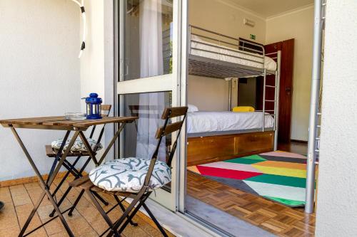 Postel nebo postele na pokoji v ubytování Hostel Carvalho