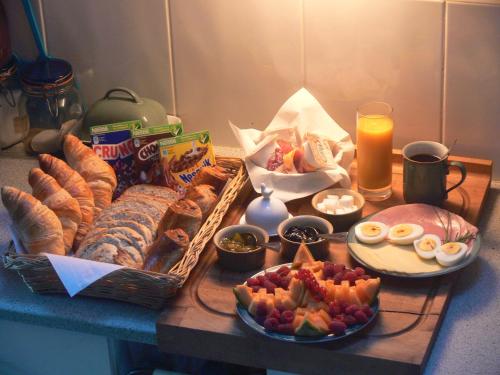 Mad på bed and breakfast-stedet eller i nærheden