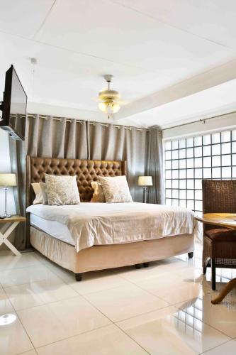 Katil atau katil-katil dalam bilik di Accommodation at Vans No Loadshedding