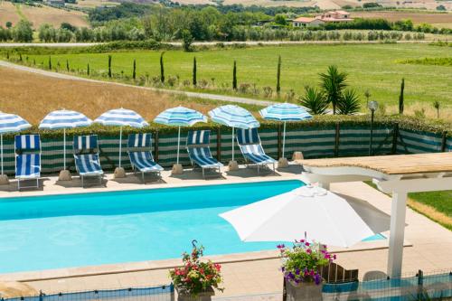 Πισίνα στο ή κοντά στο Agriturismo Case Nuove