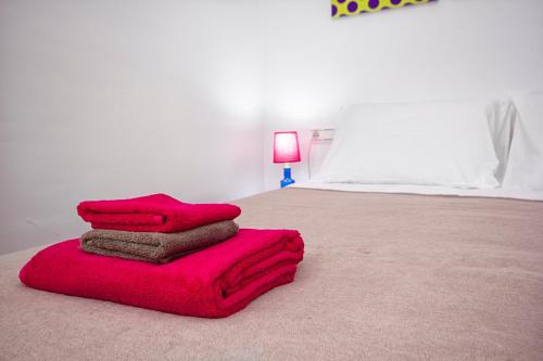 Jaleo Penthouse in Malaga by Solaga Holiday Homes 객실 침대