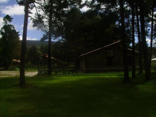 Landskap semula jadi dekat dengan the country house