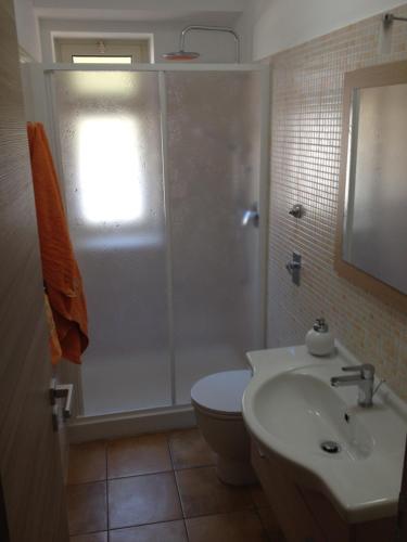 Kúpeľňa v ubytovaní Casa vacanza Nonna Sarina