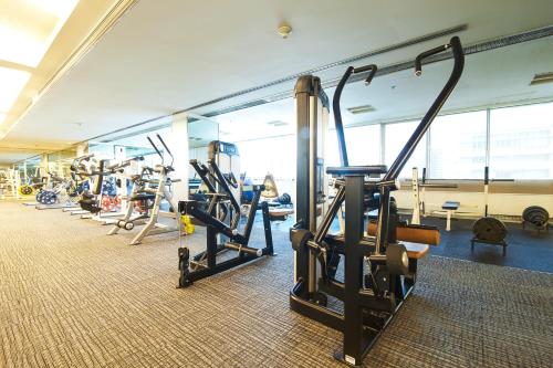 
The fitness center and/or fitness facilities at Pathumwan Princess Hotel - SHA Extra Plus Certified
