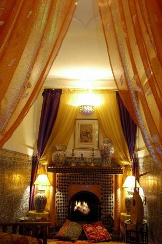 Area soggiorno di Riad Dalia