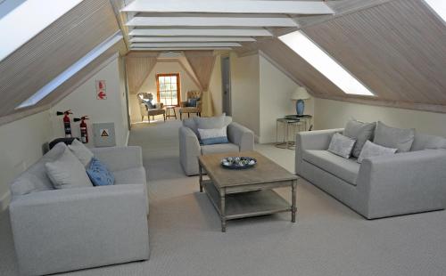 Zona de estar de Andreas Country House