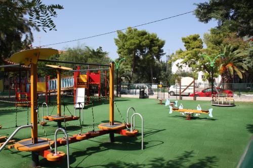 Ο χώρος παιχνιδιού για παιδιά στο Poseidon Apartments