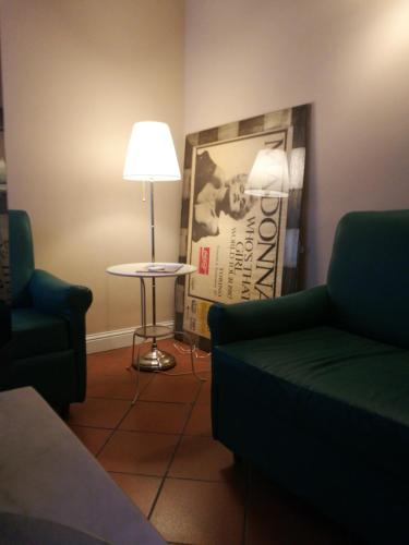 Χώρος καθιστικού στο Bed morelli 49 , chiaia