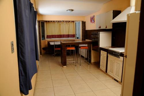 מטבח או מטבחון ב-Open House Hostel