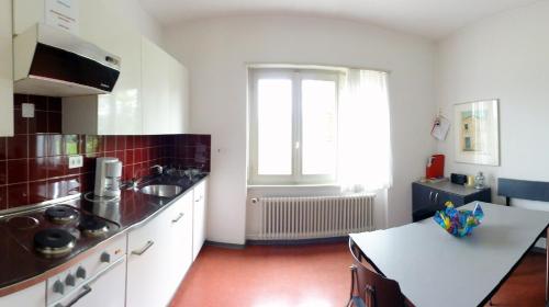Kuchyň nebo kuchyňský kout v ubytování Casa Sabrina