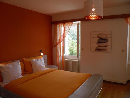 Postel nebo postele na pokoji v ubytování Auberge au Cavalier