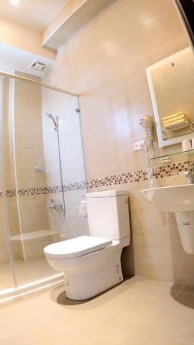 Koupelna v ubytování Honey B Trip B&B