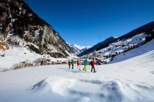 Appartementhaus Alpenpark semasa musim sejuk