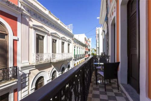 Balkón nebo terasa v ubytování 315 Recinto Sur Old San Juan